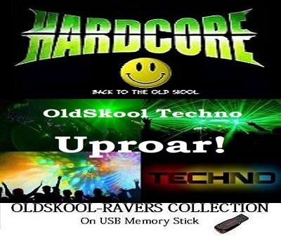 Hardcore & Techno Uproar CD - Tape Packs (On USB)