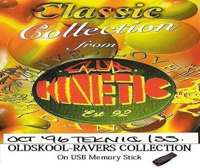 Club Kinetic Rave Club Events (On USB)