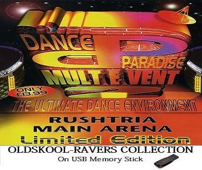 Dance Paradise Rave Club Events (On USB)
