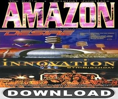 Amazon, Desire & Innovation Rave Club Events