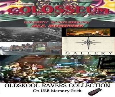 The Colosseum, Gallery & Orbit After Dark CD - Tape Packs (On USB)