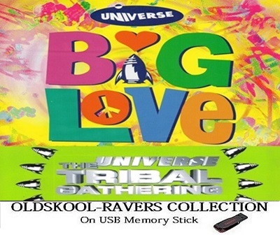 Universe Tribal Gathering Big Love CD & Tape Packs (On USB)