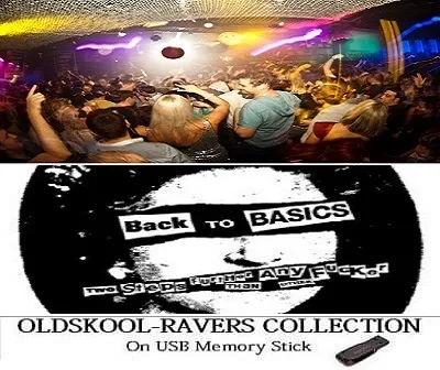 Back To Basics Leeds Rave Club Events (On USB)
