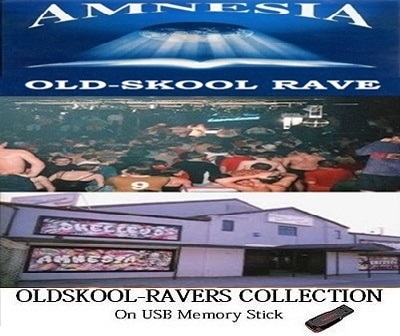 Amnesia House & Shelleys Laserdome CD - Tape Packs (On USB)