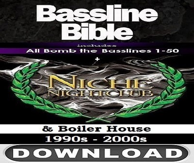 Bassline Bible incl. Bomb The Bassline, Niche, Boiler House Rave Club Events