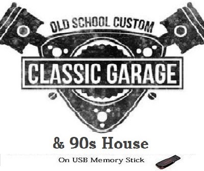 UK Garage, House 90s DJ-Sets Compilation (On USB)
